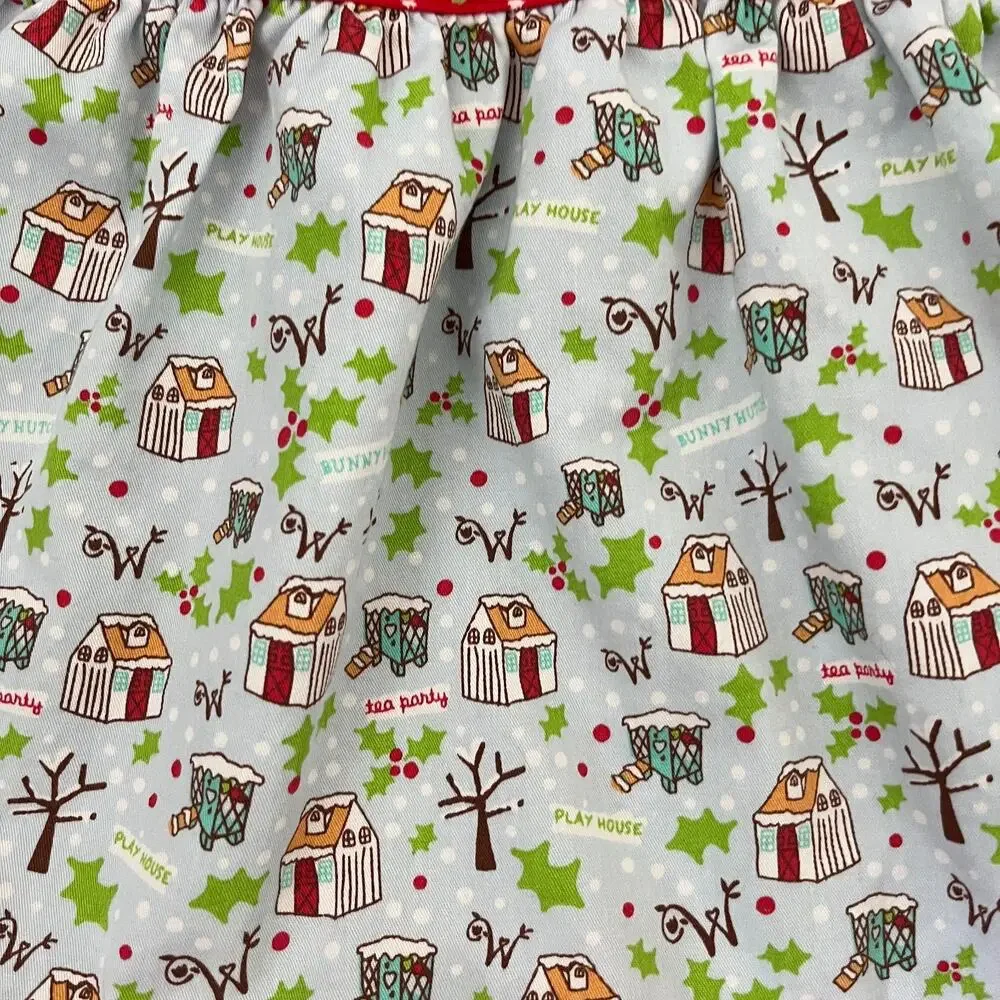 Wellie Wishers Little Girl's Holiday Apron Adjustable Straps American Girl
